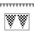 Checkered Outdoor Pennant Banner